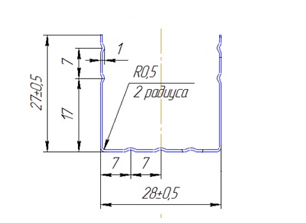 профиль для гипсокартона